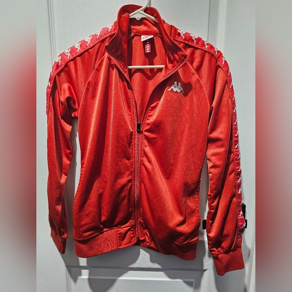 Kappa Full Zip Classic Tape Logo Track Jacket - Picture 1 of 6